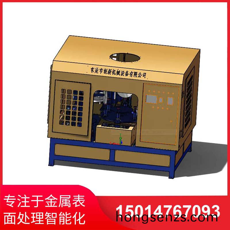 五磨頭圓(yuan)盤自動拋光機